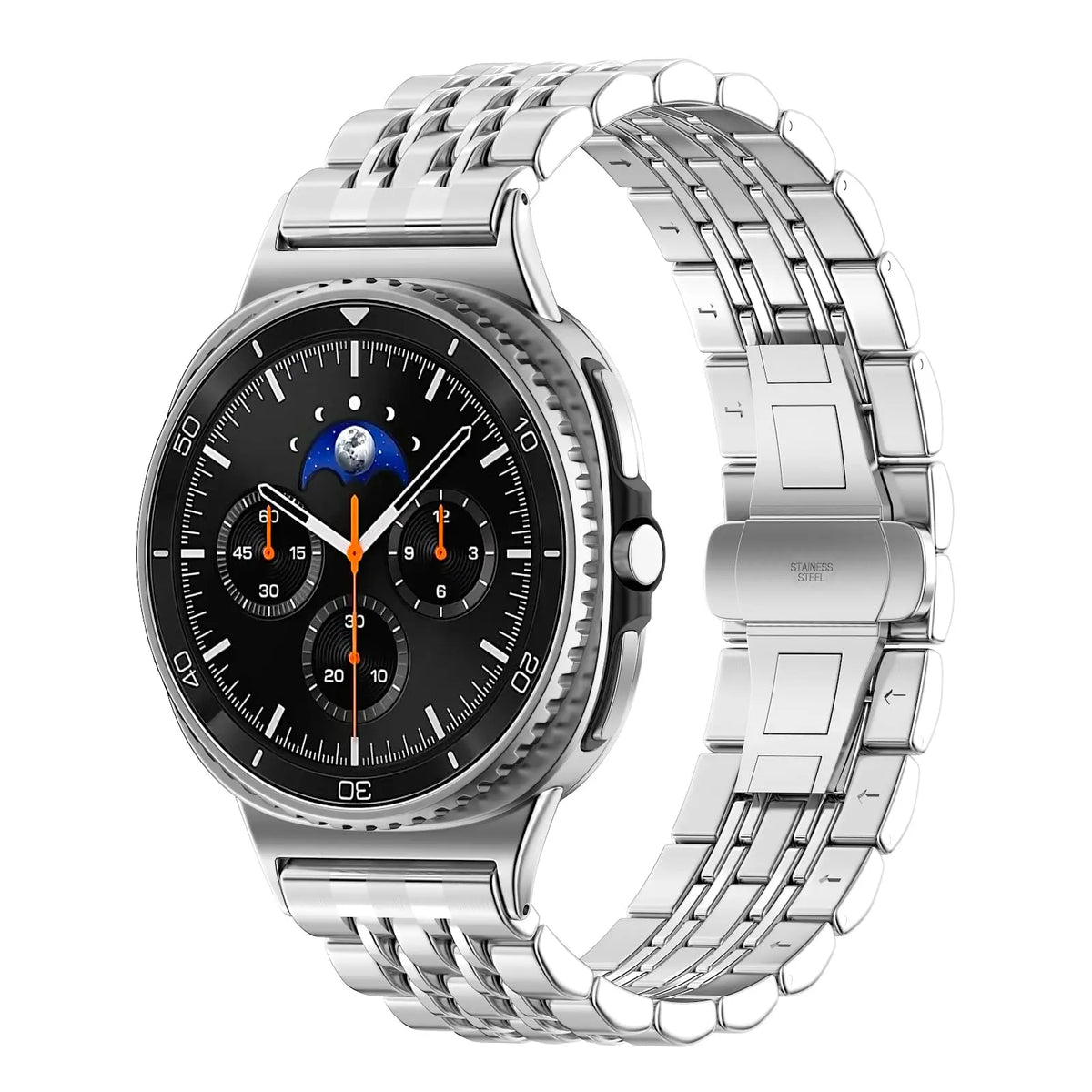 Stainless Steel Band for Samsung Galaxy Watch 8 40mm 44mm, 8 Classic 46mm & Ultra 47mm