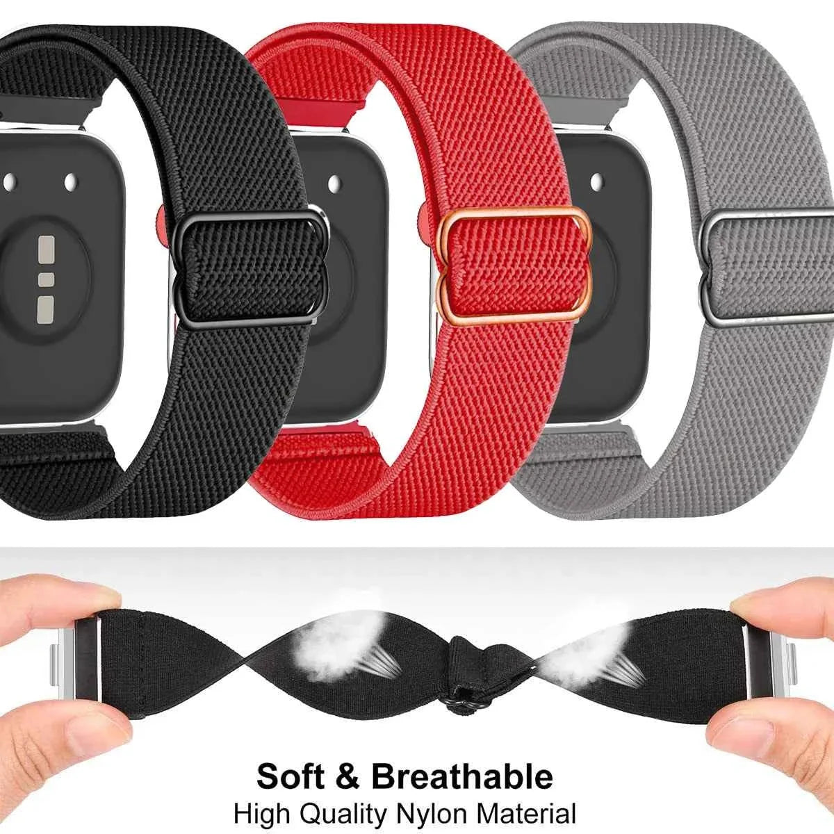 Elastic Nylon Loop Band for Huawei Watch Fit 4 / Fit 4 Pro / Fit 3 / Fit 2 / Fit 1