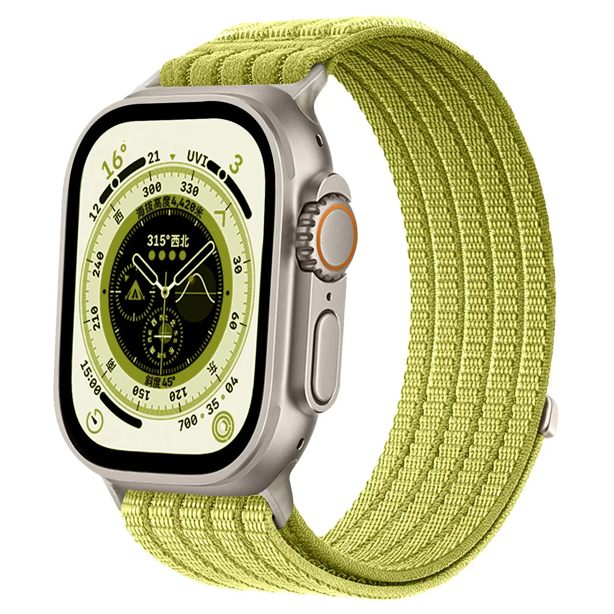 Apple Watch Sport Nylon Strap | Ultra 3/2/1 49mm / Series 11-10 46mm 42mm / Series 9-8-7 45mm 41mm / Series 6-SE-5-4 44mm 40mm