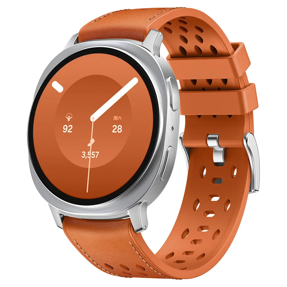 Silicone Strap for Galaxy Watch 8 & 9 40/44mm, 8 Classic 46mm