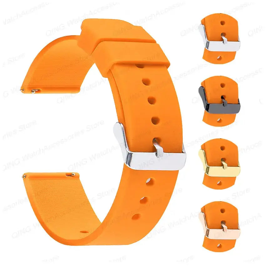 Ticwatch Silicone Strap - Soft, Comfortable, Waterproof