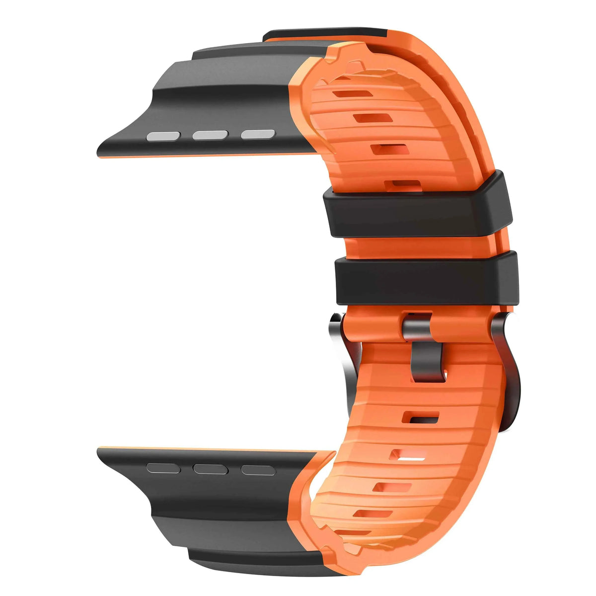 Apple Watch Two Tone Sport Strap | Ultra 3/2/1 49mm / Series 11-10 46mm / Series 9-8-7 45mm / Series 6-SE-5-4 44mm Silicone Band