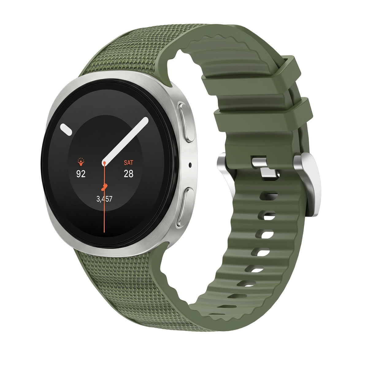 Silicone Sport Band for Samsung Galaxy Watch 9 & 8 40mm 44mm & Classic 46mm | Functional Replacement Strap