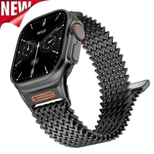 Magnetic Stainless Steel Apple Watch Band – Series 11/10/9/8/7/6/SE & Ultra 1/2/3