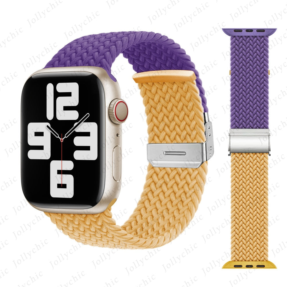 Apple Watch Loop Armband Series 11/10/9/8/7/6/5/4/ SE / Ultra 1/2/3 - Comfortable & Stylish