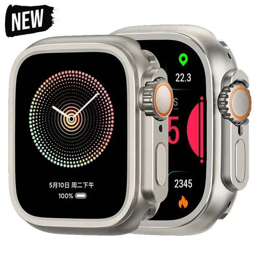 Metal Alloy Case for Apple Watch Series 11/10/9/8/7/6/SE/5/4 – Upgrade to Ultra 1-2 49mm Look