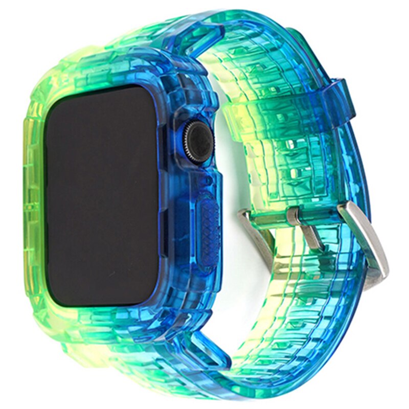 Apple Watch Silicon Band+Case - Stylish Protection for Your Device