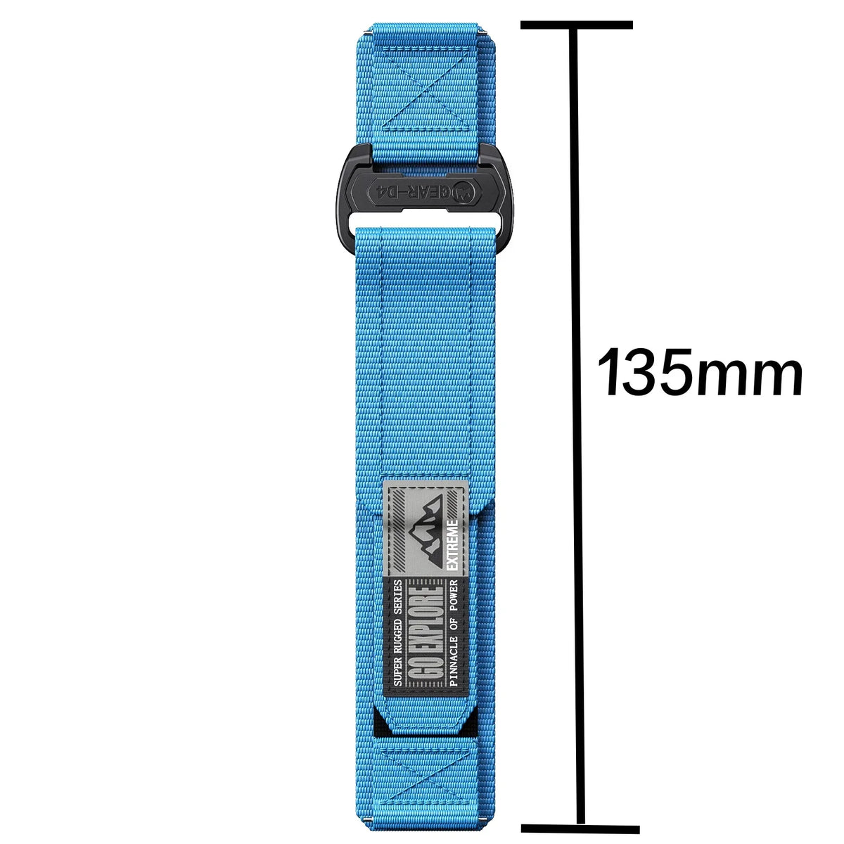 Motorola Moto Watch Nylon Sport Loop with GO EXPLORE Patch