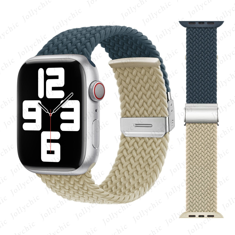 Apple Watch Loop Armband Series 11/10/9/8/7/6/5/4/ SE / Ultra 1/2/3 - Comfortable & Stylish