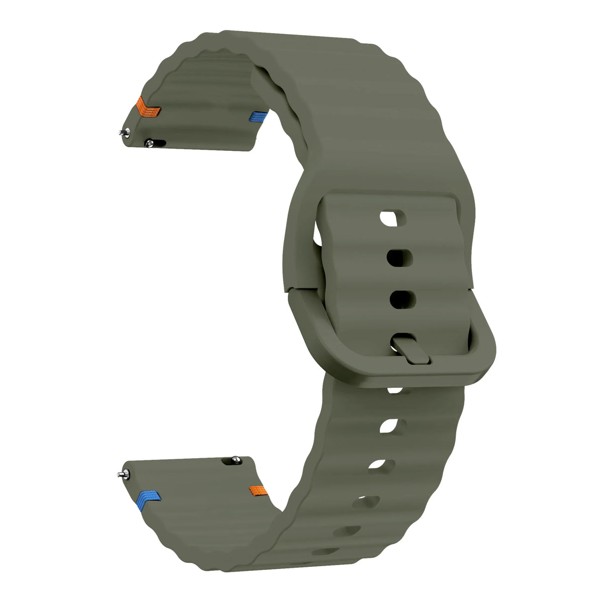 Polar Vantage, Grit X & Ignite Ribbed Silicone Band, Matching Buckle