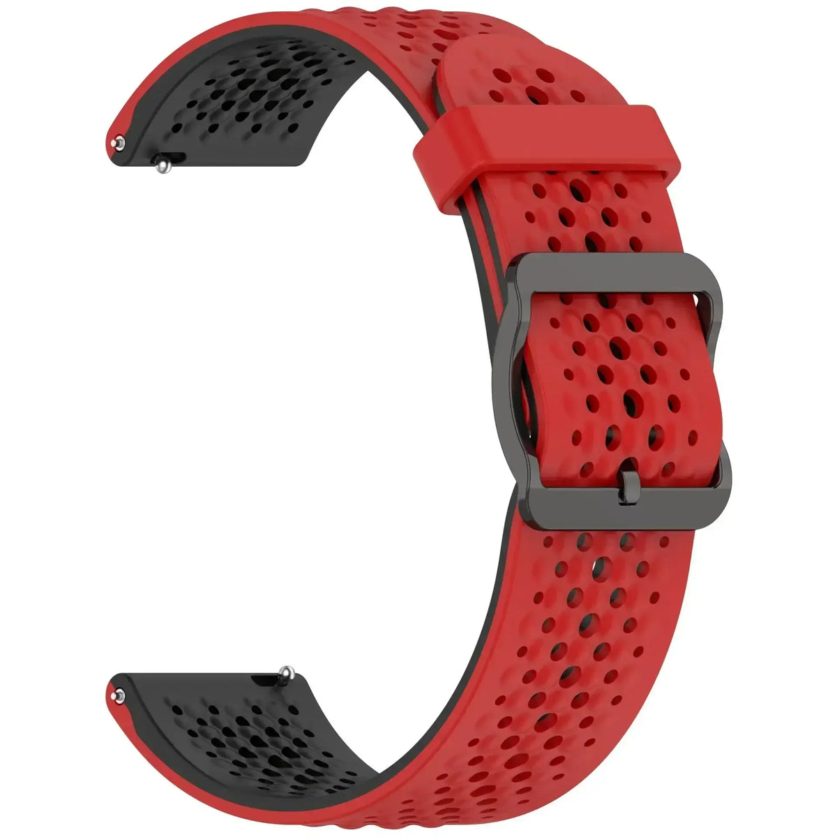Amazfit Balance, GTR, GTS & Bip Silicone Air-Hole Band, Pin Buckle