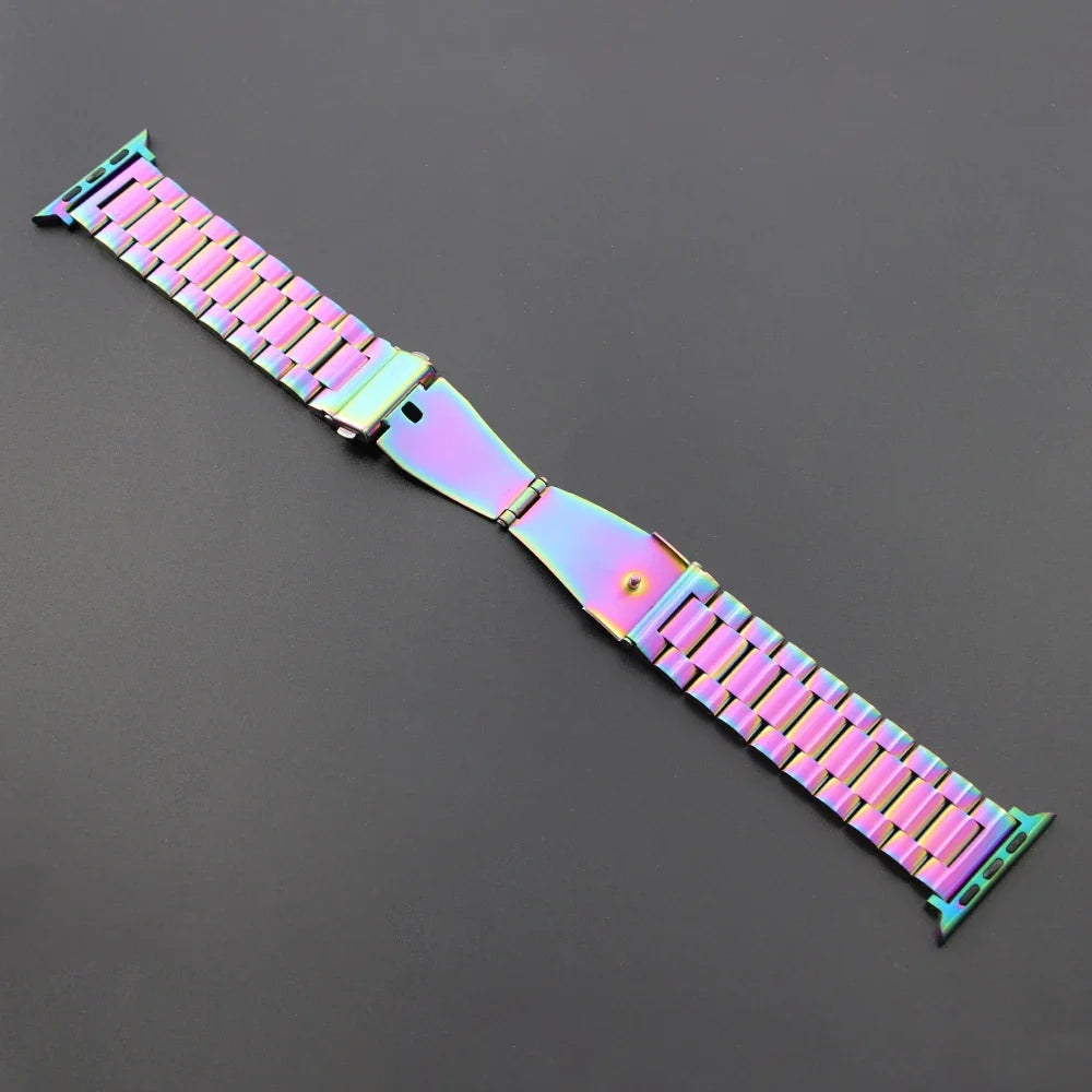 Stainless Steel Strap for Apple Watch Ultra 3/2/1 49mm – Series 11/10/9/8/7/6/SE/5/4/3 46/45/44/42/41/40/38mm