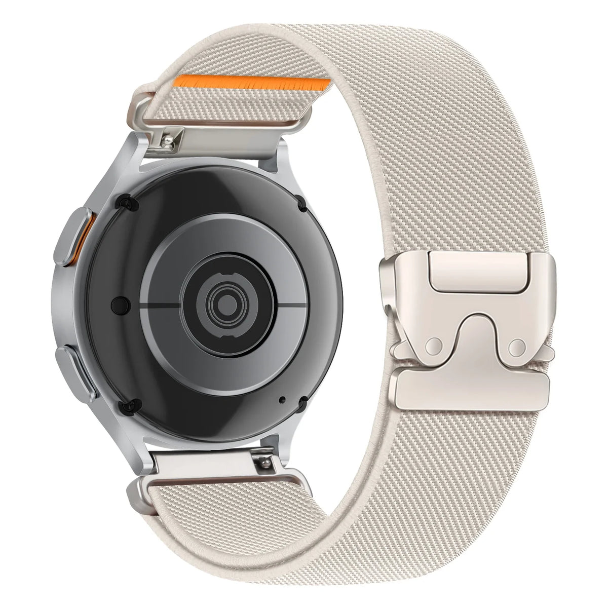 Motorola Moto Watch Stretch Nylon Band with Metal Clip Clasp