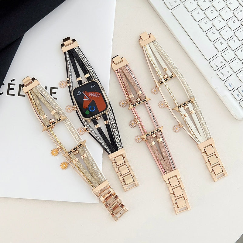 Genuine Leather Apple Watch Bands - Elevate Your Style and Comfort