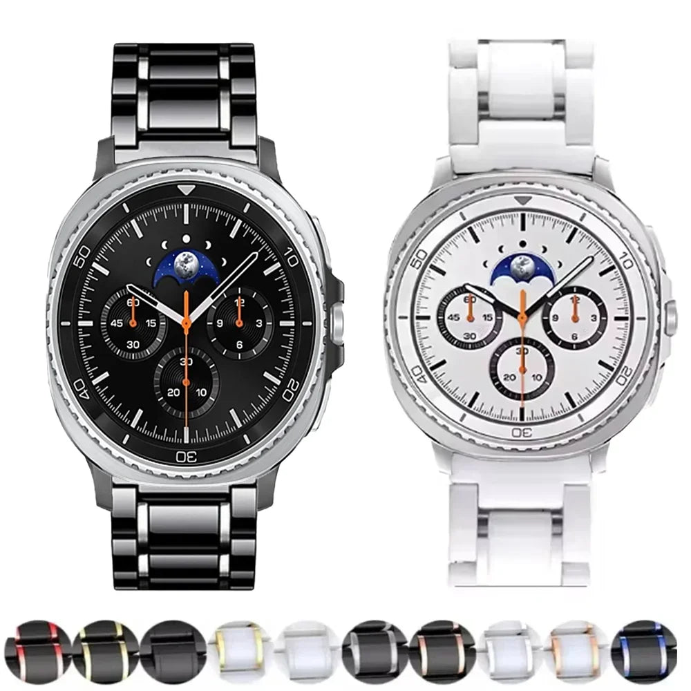 Samsung Galaxy Ceramic Bracelet Watch Band For Watch8/Watch8 Classic/Watch9/Ultra/Ultra2