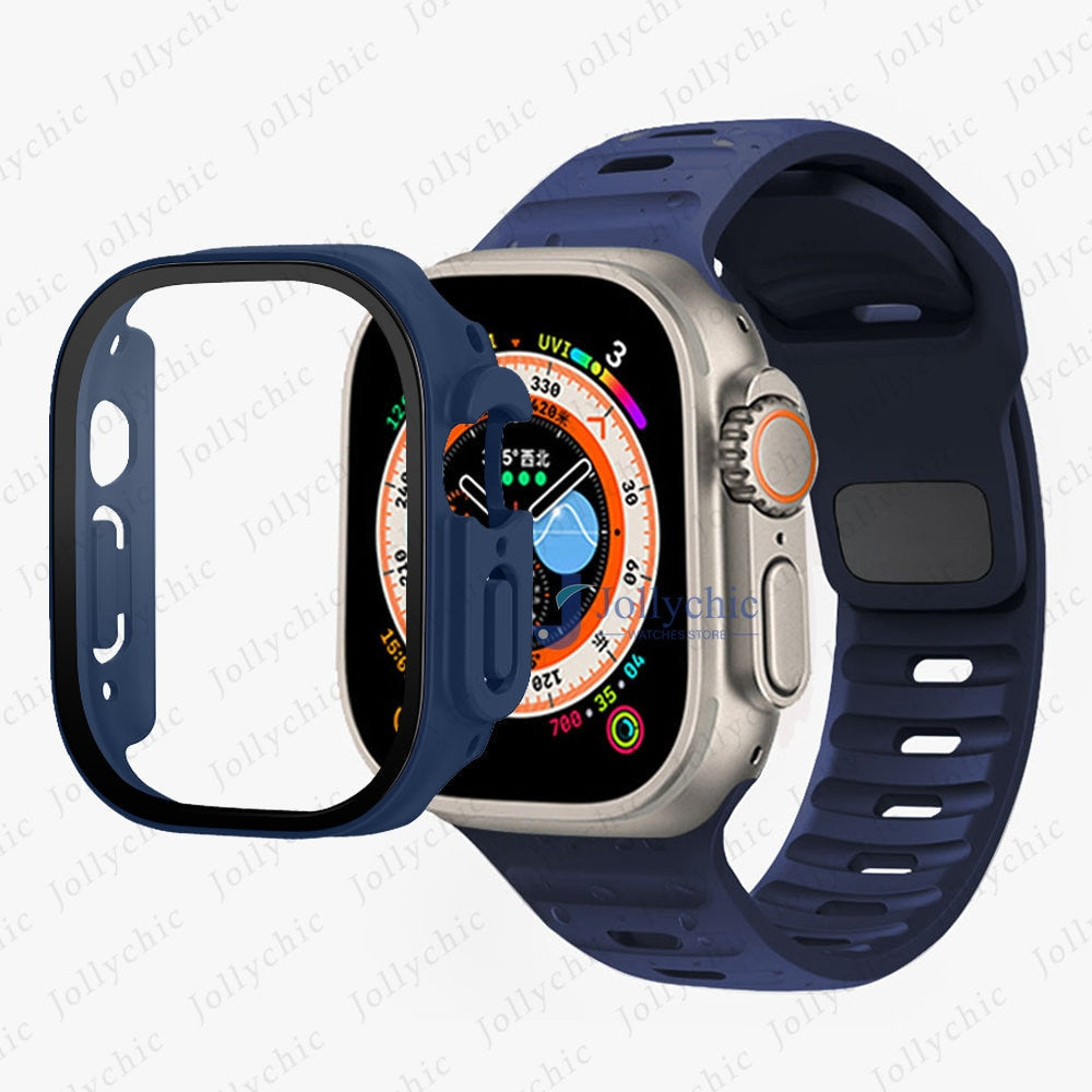 Stylish Silicone Apple Watch Band and Case: Durable Protection Meets Fashion