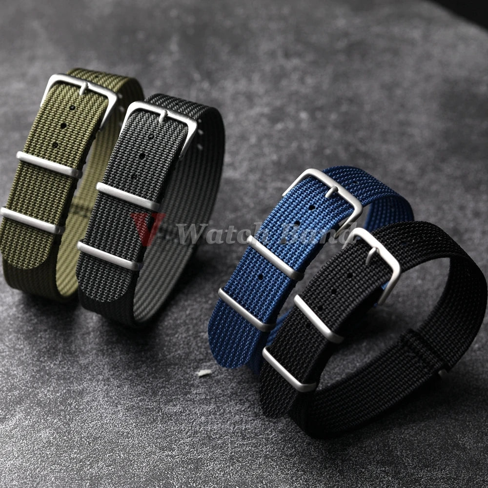 COROS Nylon Ribbed Watch Band for Smartwatch - Unisex Durable Fabric Wristband