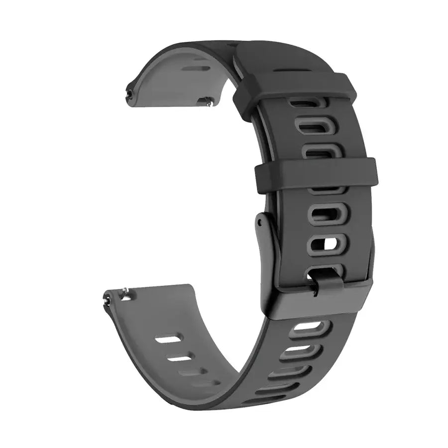 Amazfit Balance, GTR, GTS & Bip Two-Tone Rectangle-Hole Silicone Band