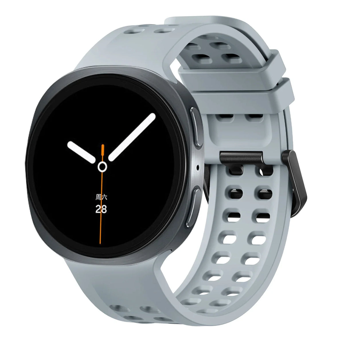 Silicone Sport Band for Samsung Galaxy Watch 9 & 8 40mm 44mm & Classic 46mm | Replacement Strap