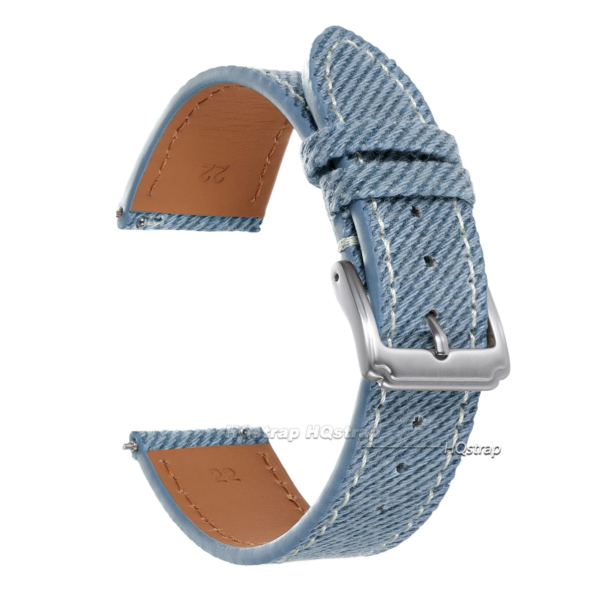 TicWatch Pro 3, E3 & GTH Denim Band with Leather Lining