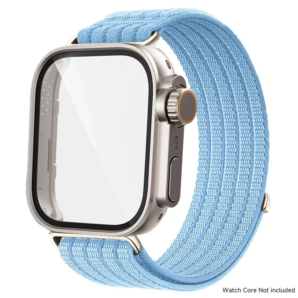 Nylon Band + Case for Huawei Watch Fit 5 / Fit 5 Pro – Woven Wristband with Ultra Cover