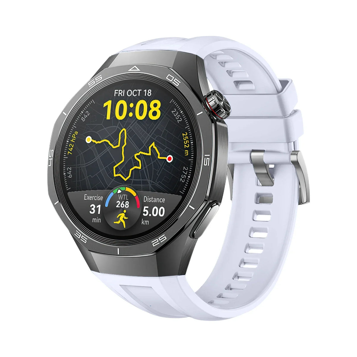 22MM Silicone Sport Band for Huawei Watch GT5 / GT5 Pro / GT4 / GT3 / GT2 46mm & Redmi Watch 5 / 3