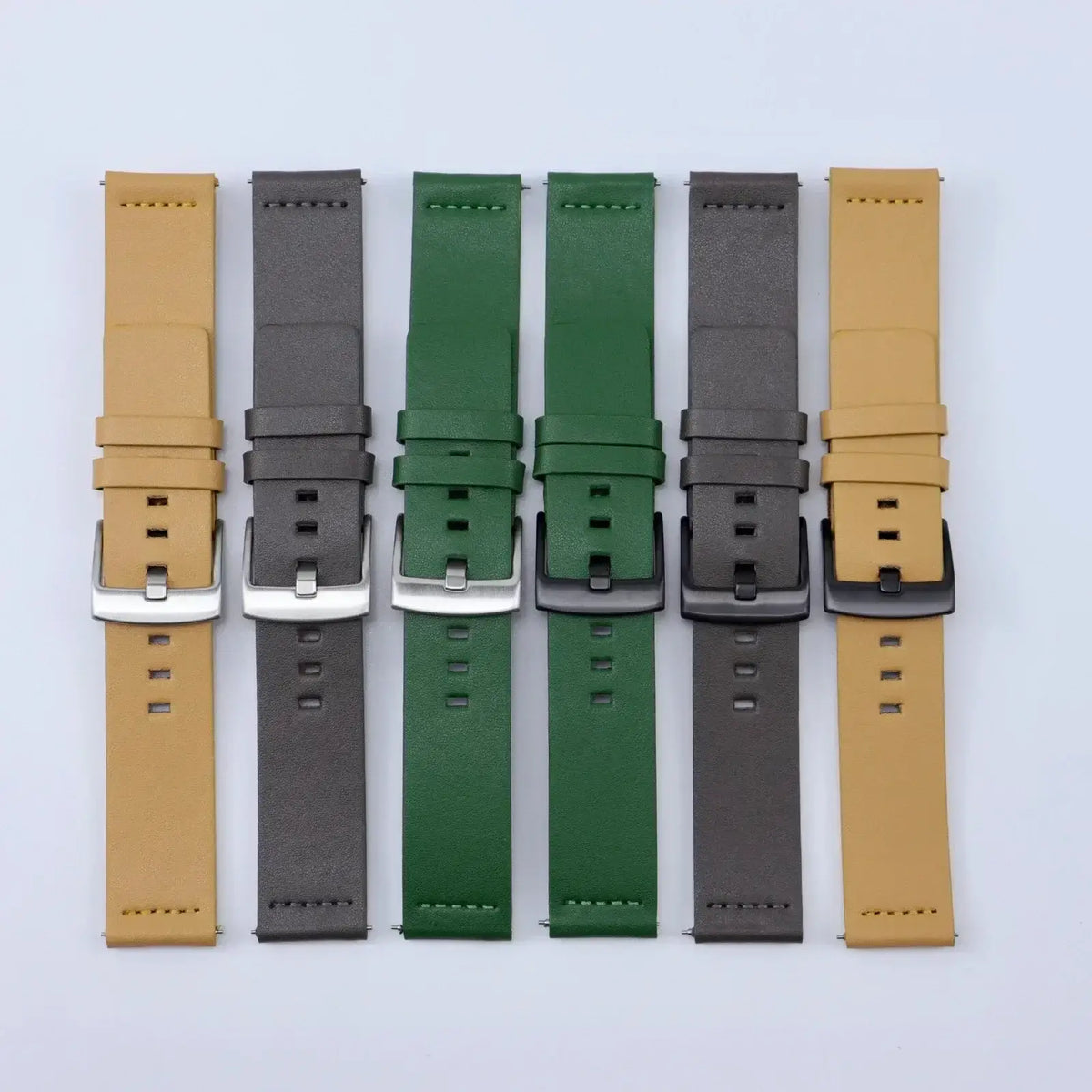 Amazfit Balance, GTR, GTS & Bip Leather Band with Square Holes