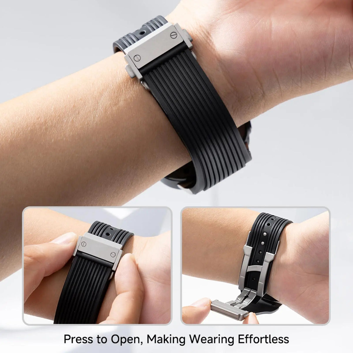 Sport Silicone Band for Samsung Galaxy Watch Ultra 47mm