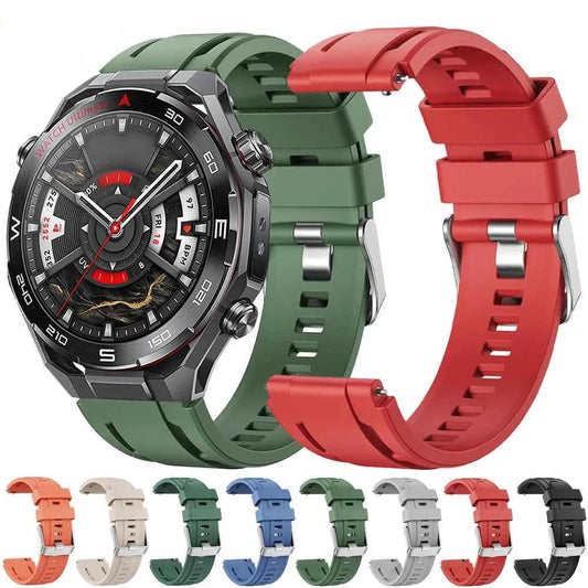 22MM Silicone Sport Band for Huawei Watch Ultimate 2 / Watch 5 / GT5 Pro / GT6 Pro 46mm