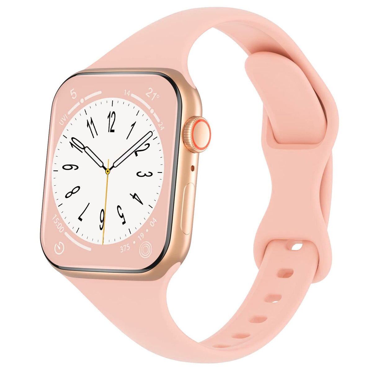 Silicone loop For Apple Watch Band/Strap Series 11/10/9/8/7/6/5/4/ SE / Ultra 1/2/3