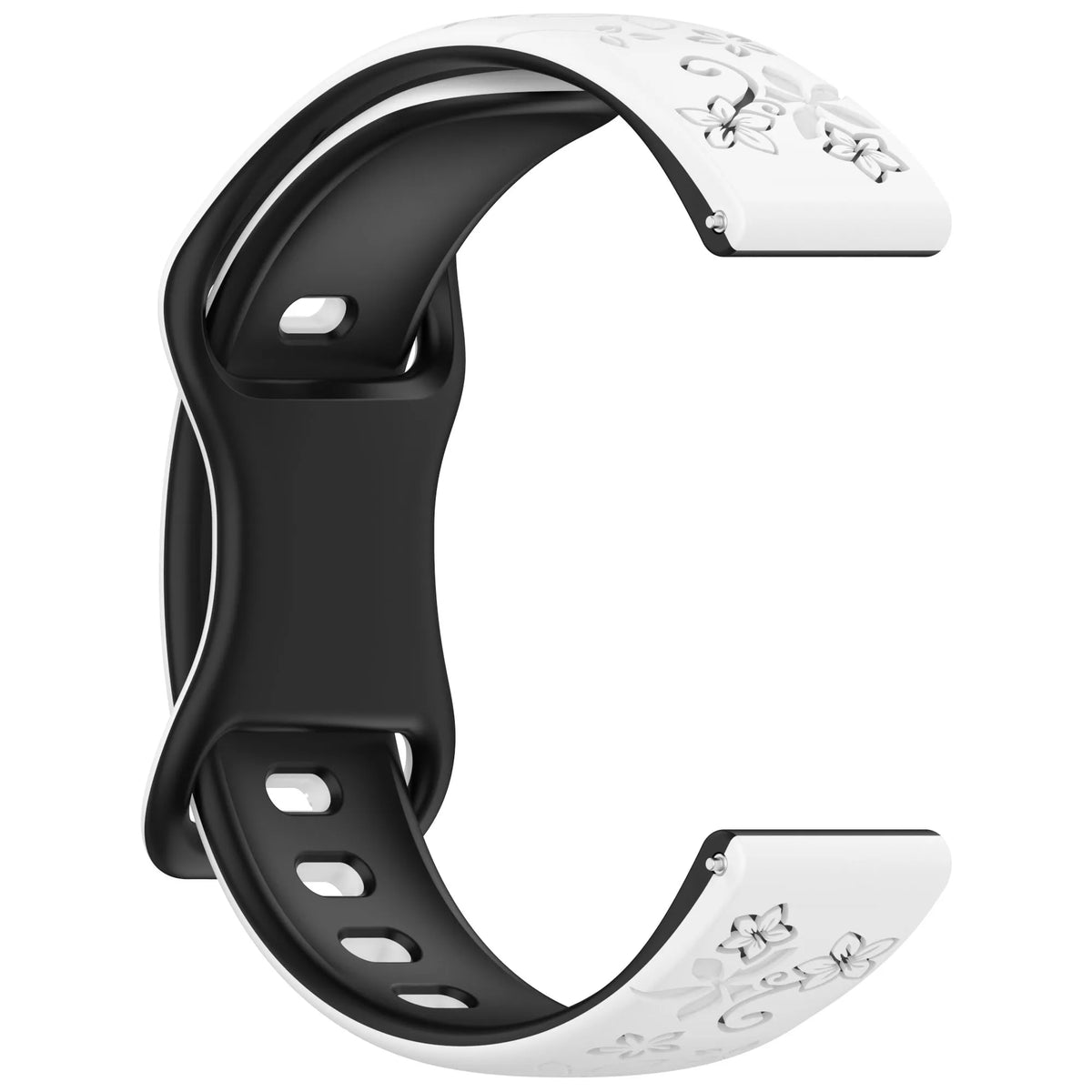 OnePlus Watch Floral Engraved Silicone Band