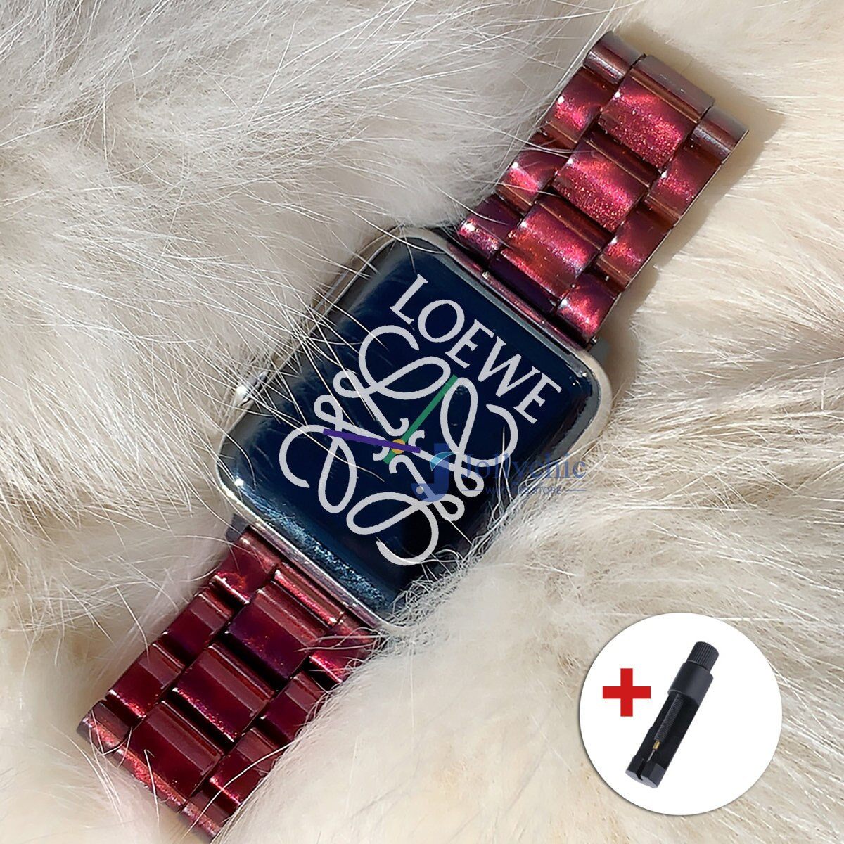 Resin Apple Watch Band Series 11/10/9/8/7/6/5/4/ SE / Ultra 1/2/3