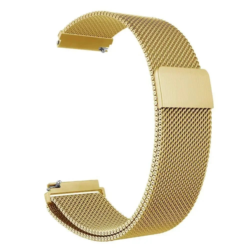 20/22mm Magnetic Milanese Loop Band – Samsung Galaxy Watch 7/6/5/4, Huawei GT5/GT4/GT3, Gear S3 & More