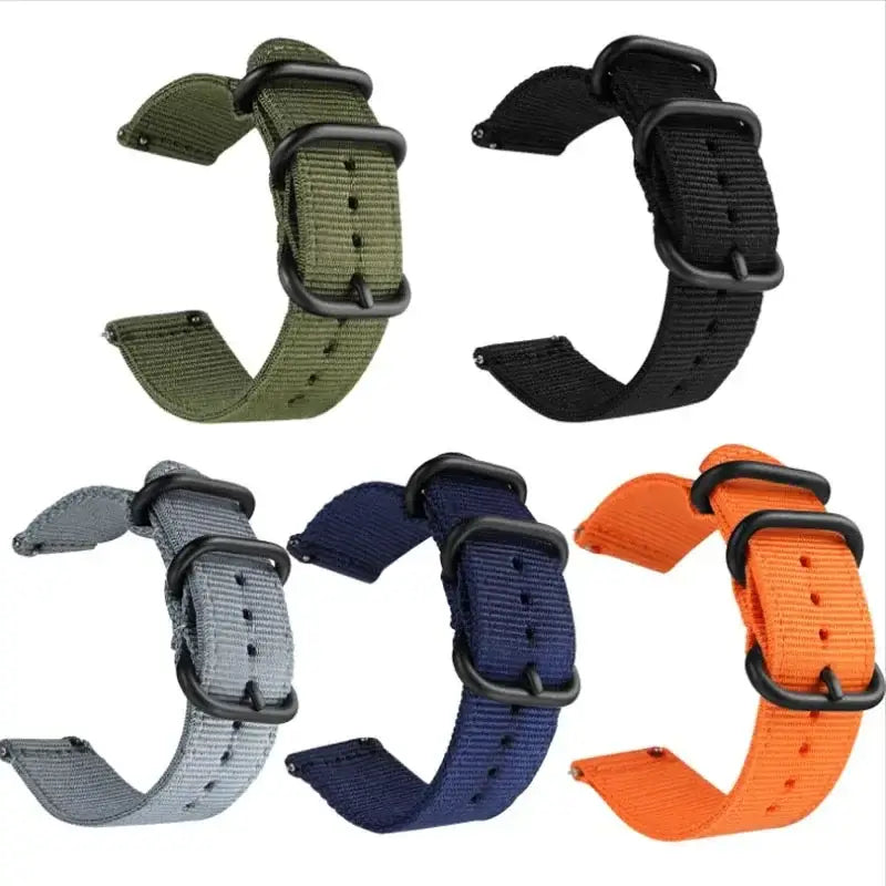 Amazfit Balance, GTR, GTS & Bip NATO-Style Two-Piece Nylon Band