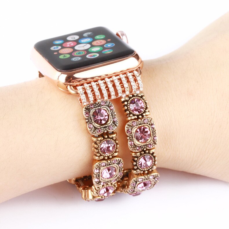 Apple Watch Luxury Diamond Strap Series 11/10/9/8/7/6/5/4/ SE / Ultra 1/2/3