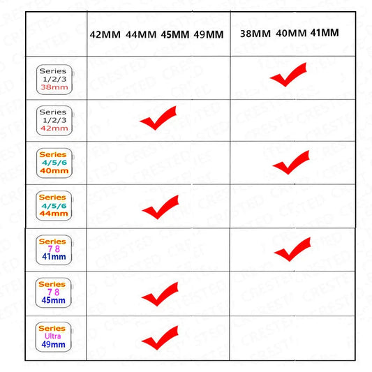 Apple Watch Silicone Strap - Comfortable Waterproof Band