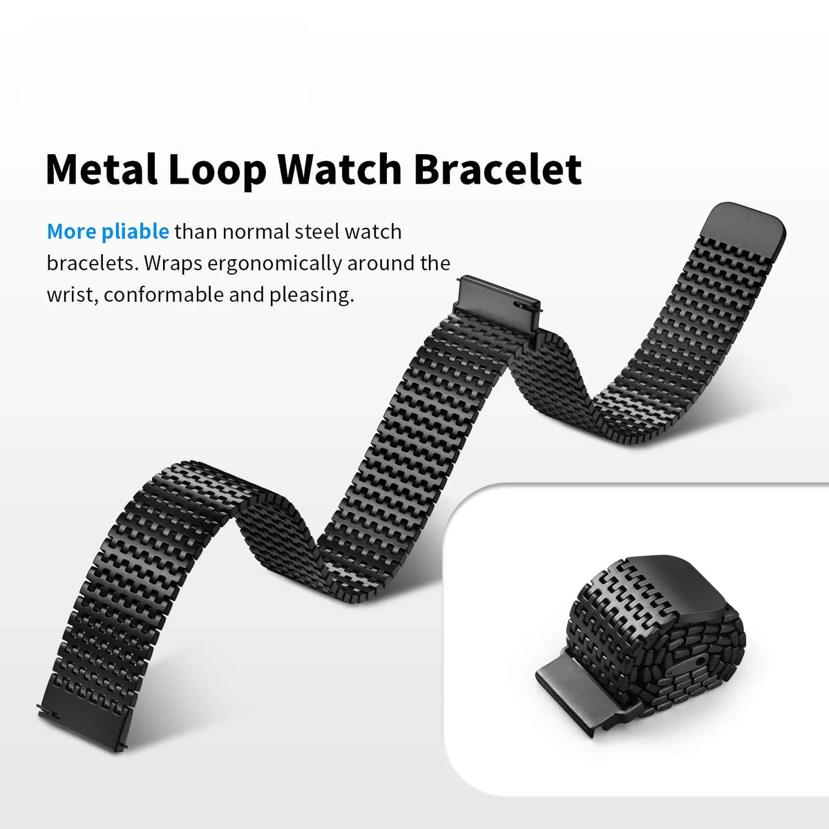 Magnetic Stainless Steel Band for Galaxy Watch 8 & 8 Classic, Ultra 47mm