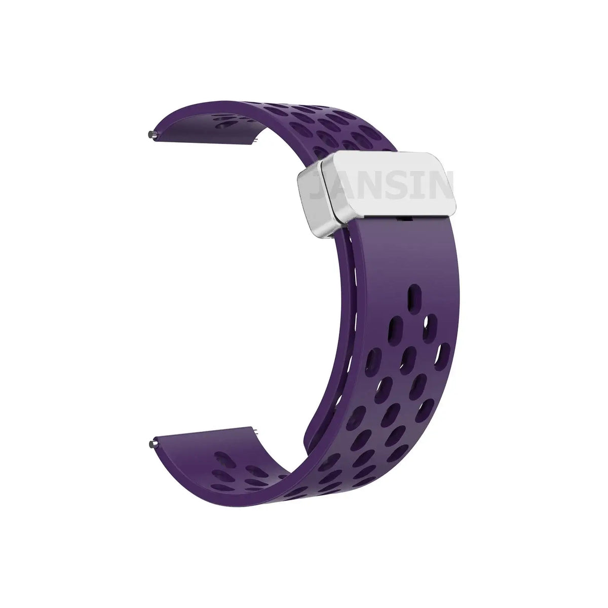 Amazfit Balance, GTR, GTS & Bip Vented Silicone Band, Magnetic Clasp