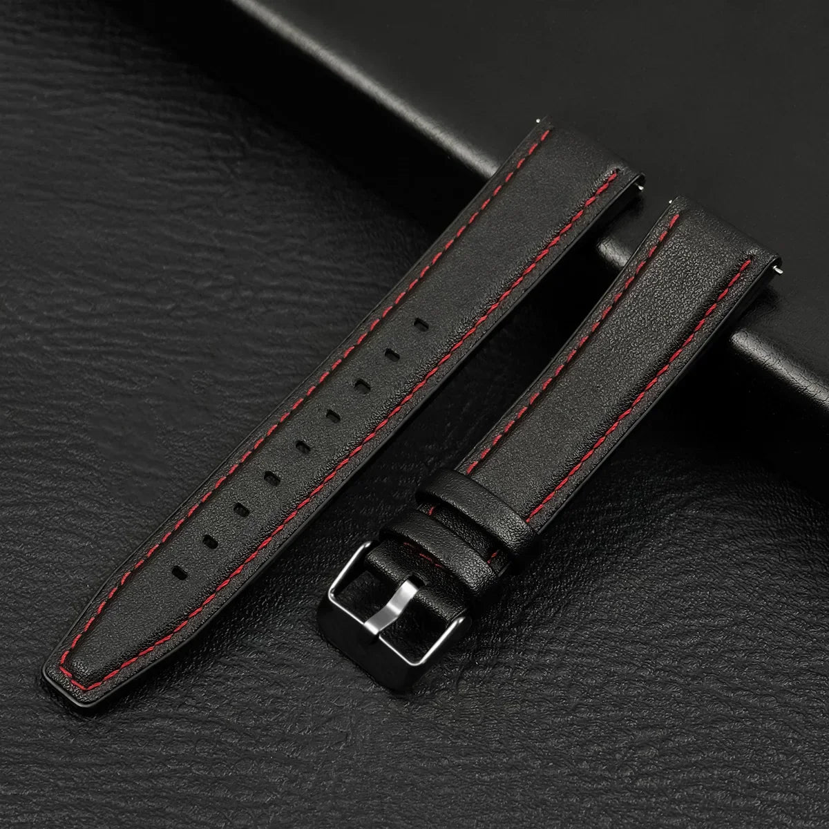 20MM / 22MM Leather Band – Samsung Galaxy Watch 6/5/4, Gear S3 & Huawei GT4 / Amazfit