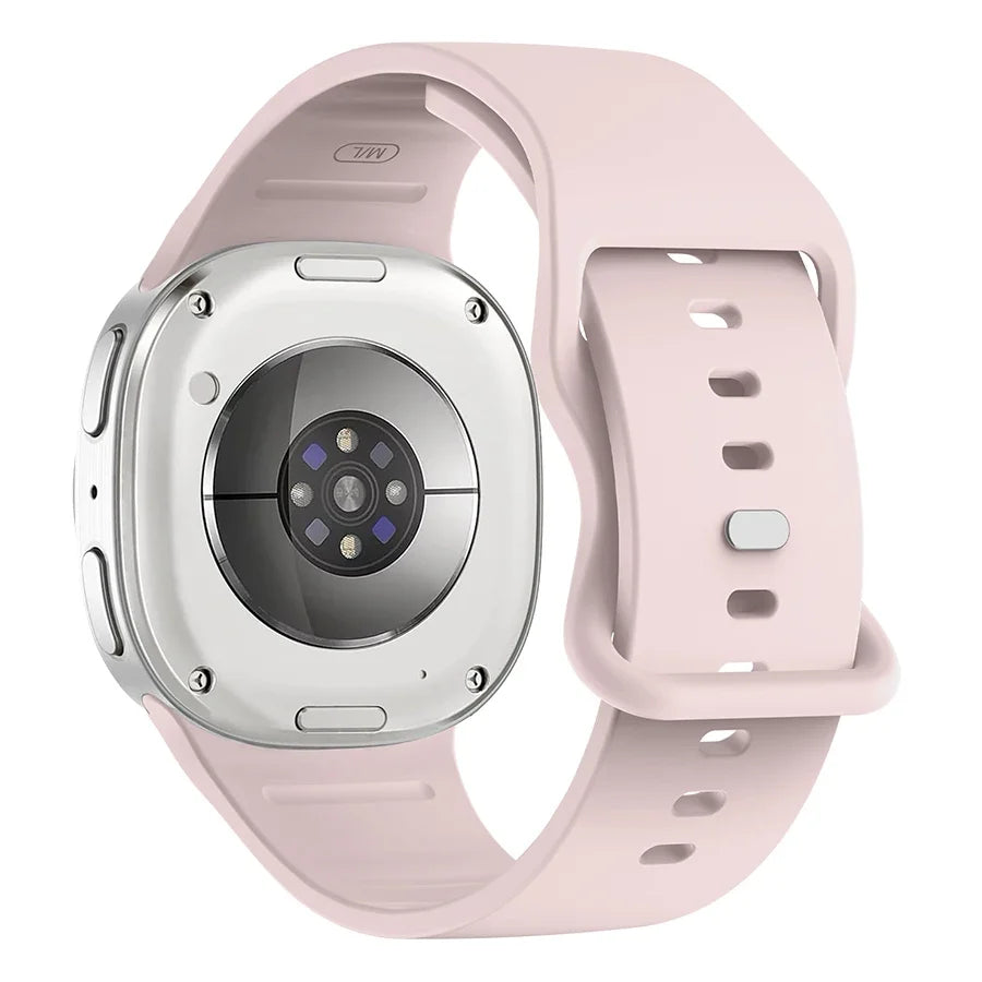 Silicone Band for Samsung Galaxy Watch 9 & 8 40mm 44mm & Classic 46mm | Sport Replacement Strap
