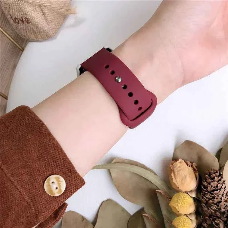 20MM / 22MM Silicone Sport Band – Samsung Galaxy Watch 6/5/4, Active 2, Gear S3 & Huawei GT4 / GT2