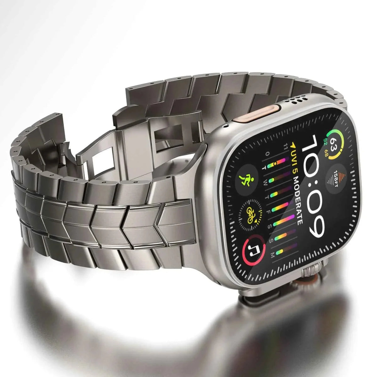 Titanium Apple Watch Band