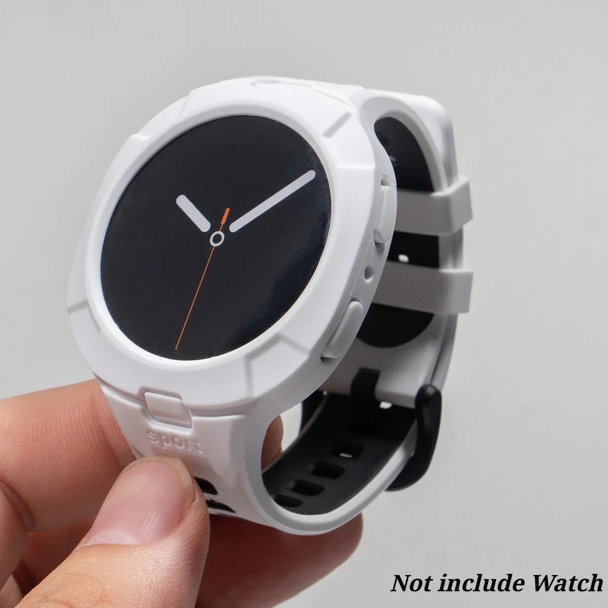 Samsung Galaxy Silicone Sport Watch Band - Case Watch8/Watch8 Classic/Watch9