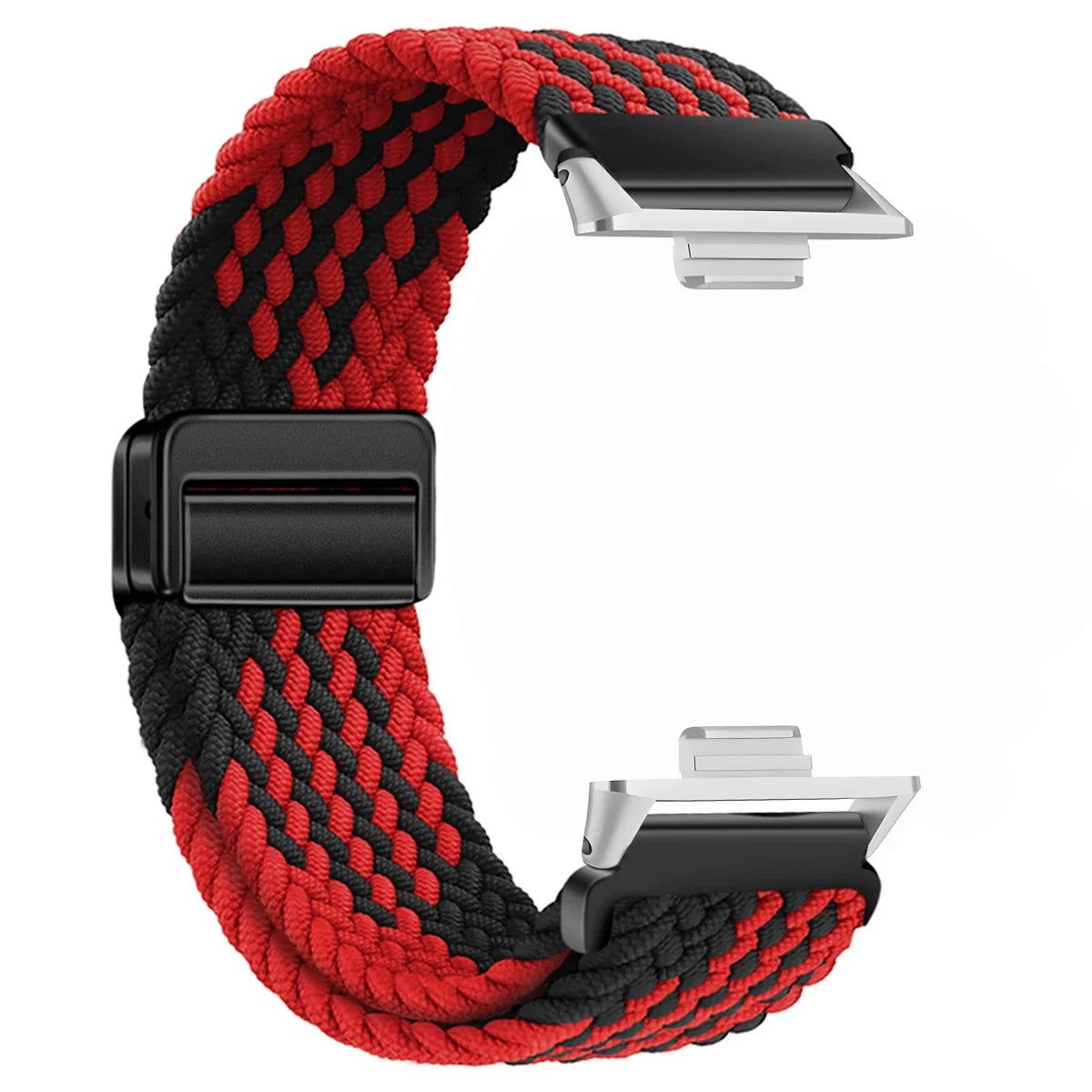 Nylon Braided Loop Band for Huawei Watch Fit 4 / Fit 4 Pro / Fit 3 – Magnetic Adjustable