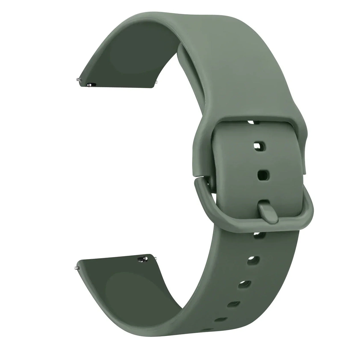 OnePlus Watch Soft Silicone Band with Metal Buckle, 18 Colors