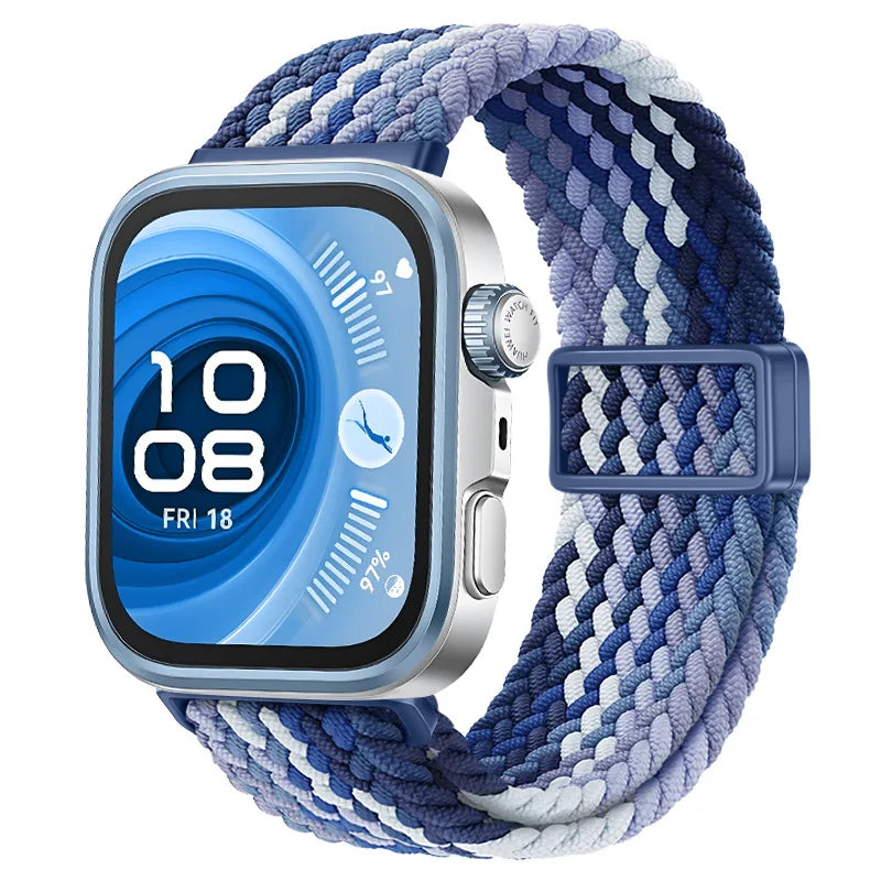 Magnetic Nylon Woven Band for Huawei Watch Fit 4 Pro / Fit 4 / Fit 3