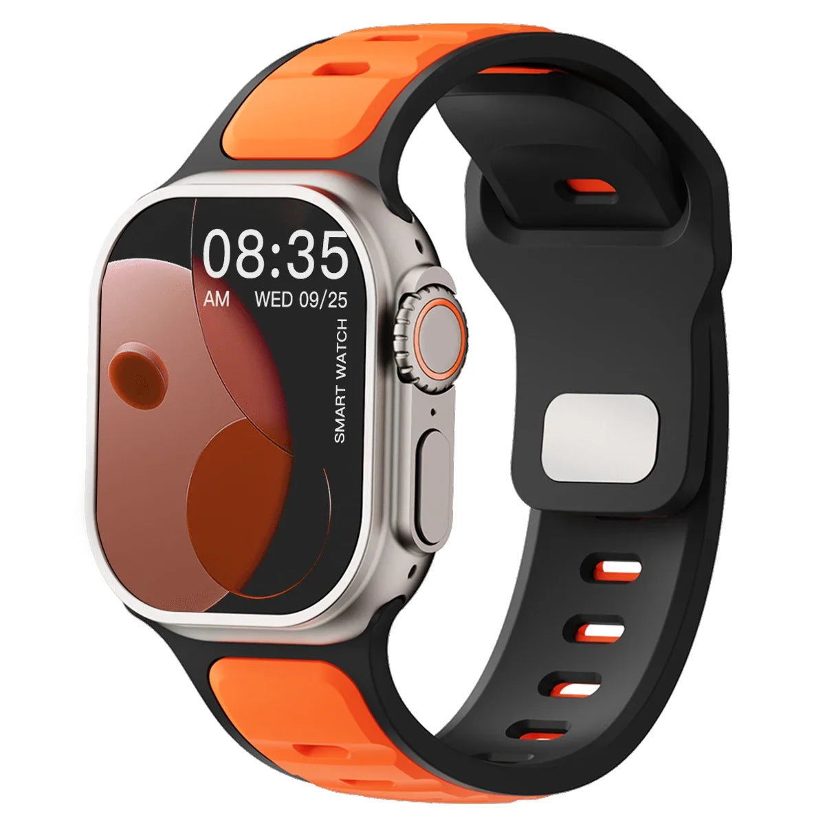Sport Silicone Apple Watch Band – Dual-Tone | Series 11/10/9/8/7/6/SE & Ultra 1/2/3 | 44/45/46/49mm