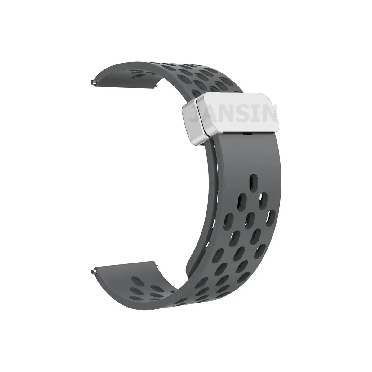 Amazfit Balance, GTR, GTS & Bip Vented Silicone Band, Magnetic Clasp