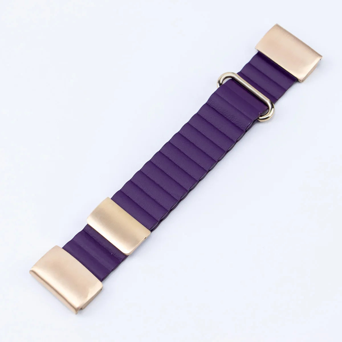 Garmin QuickFit 22/26mm Ribbed Magnetic Leather Band