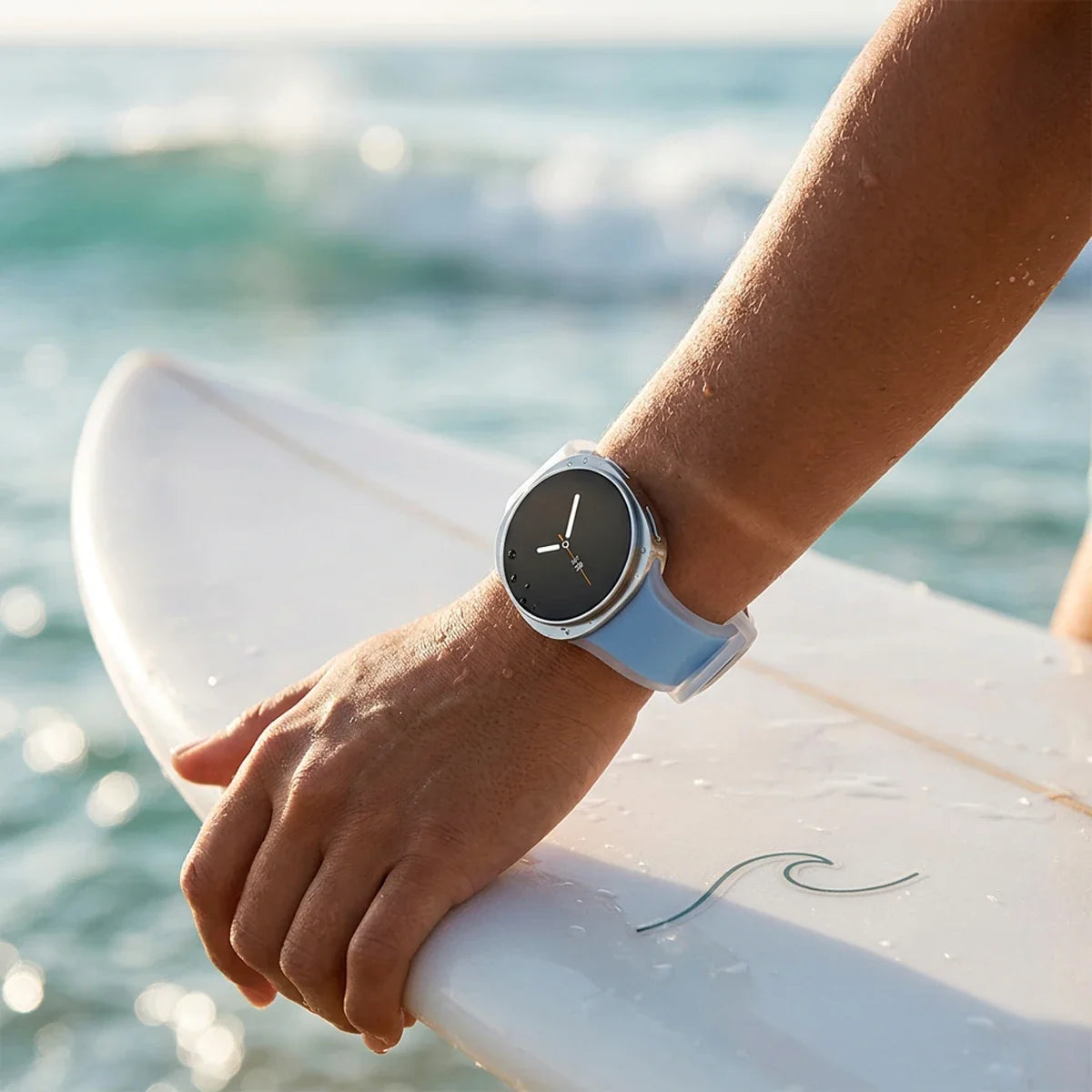 Clear Jelly Silicone Band for Samsung Galaxy Watch 8 & 9 (40/44mm) & 8 Classic 46mm